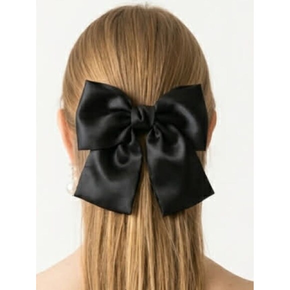 Unbranded Accessories - New Coquette black hair bow for women and girls